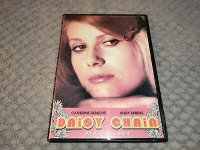 Daisy Chain 1965 DVD Catherine Deneuve Anita Ekberg Eng Dubbed Sex Comedy • $11.99