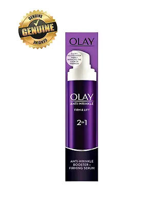 £8.48 • Buy Olay Anti-Wrinkle 2 In 1 Moisturiser Day Cream & Serum 50ml Skin Renewal