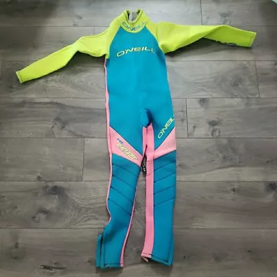 O'Neill 3/2 Density Back Zip Full Body Wetsuit Surf Scuba Made In USA 90's Color • $42.49