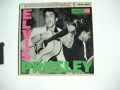 Elvis Presley EPB-1254 2 EP Gatefold Blue Suede Shoes Tutti Frutti • $29.99