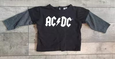 Acdc Baby T Shirt 9 Months • £7.50