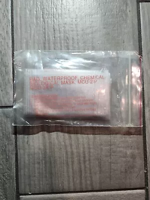   Gas Mask Waterproofing Bag Mcu2p Or Msa Millennium Chemical Biological  • $10