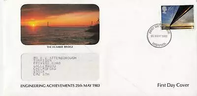 £1.99 • Buy 1983 Engineering - Humber Bridge Spastics Society Cover - Liverpool FDI