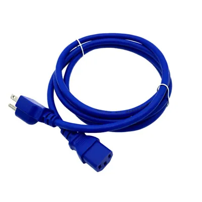6' Blue Power Cord For MACKIE THUMP SERIES TH-12A POWERED LOUDSPEAKER • $11.48