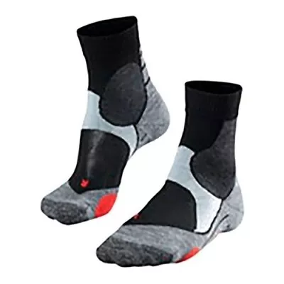 FALKE BC3 Short Mountain Bike Socks. Black. Unisex 39-41 • $23.99