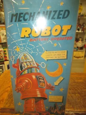 Osaka Tin Toy Mechanized Robby Robot -NIB • $900