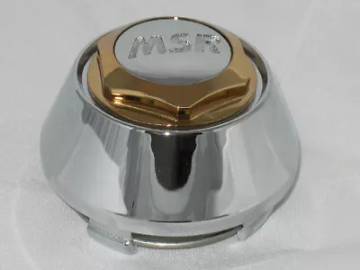 Gold Msr Logo By Eagle Alloys Tuner Wheel Rim Center Cap 3099 Series 134 144 147 • $19.99
