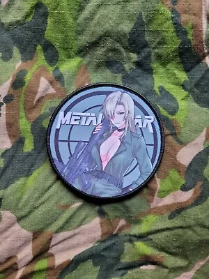 Metal Gear Solid Twin Snakes Sniper Wolf Pinup Foxhound Morale Airsoft Patch • £9.49