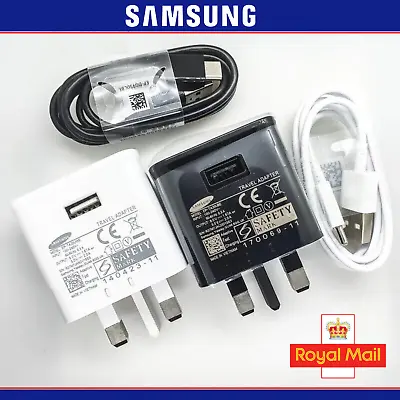 For Samsung Galaxy Phones Genuine 25W Super Fast Charger Adapter Plug & Cable UK • £10.99