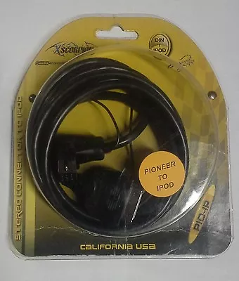 T84 Xscorpion PIO-IP Pioneer Stereo Audio Input To IPod Adapter Cable • $9.95