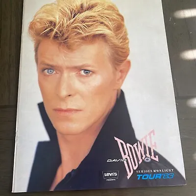 £33.83 • Buy David Bowie Serious Moonlight Tour '83 Official Program Book