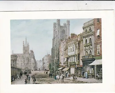 Louise Rayner King's Parade Cambridge Postcard Unused VGC • £2.98