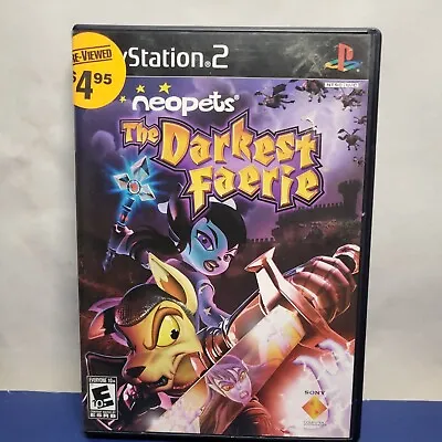 Neopets: The Darkest Faerie (Sony PlayStation 2 2005) BOX ONLY RENTAL • $5.08