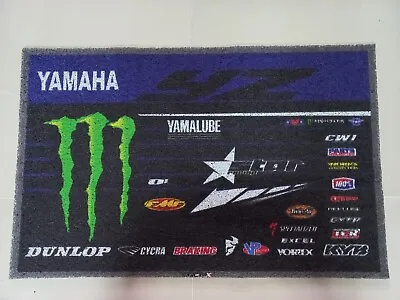 Motocross Mat Dust Trap Carpet YAMAHA YZ M Ons Door Room Garage Shop Pit Stop • $60