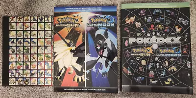 Strategy Guide And Pokedex Ultra Sun And Ultra Moon With Poster! • $25