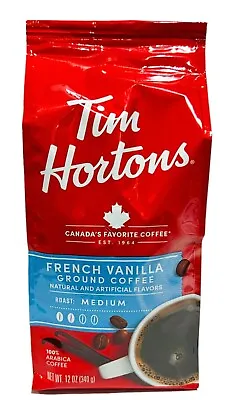£8.45 • Buy Tim Hortons French Vanilla Ground Coffee 12 Oz Horton's