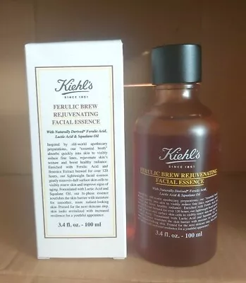 Kiehls Ferulic Brew Rejuvenating Facial Essence 3.4 Oz / 100 Ml NIB • $19.89