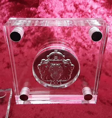 5oz Scottsdale Silver Stacker Display To Hold  Bullion Coin Please Read Detail • £16