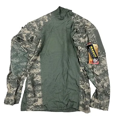NWT USGI ACU MASSIF Digital Camo Army Combat Shirt Flame Resistant ACS • $25.99