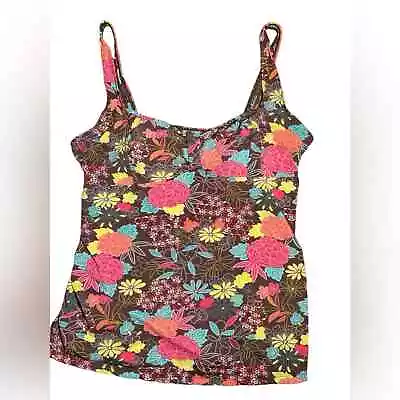 Motherhood Maternity Floral Tankini Swim Top Size XL • $22.99