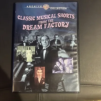Classic Musical Shorts From The Dream Factory DVD 4-Disc Warner Archive Collect • $20.70