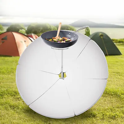 800-1000℃ Parabolic Solar Cooker Outdoor Camping Cooking Boil Water Sun Oven 59  • $82