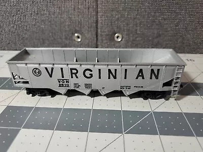 HO Scale Virginian VGN 2610 Open 4 Bay Silver Hopper Train Car READ • $8.20