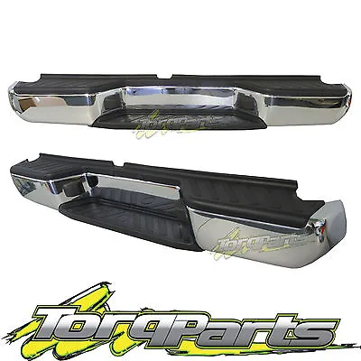 Rear Bumper Step Chrome Suit D40 Navara Nissan 08-15 Thai Mnt Bumper Bar • $475