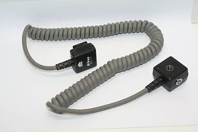 Nikon SC-17 TTL Speelite Remote Cord Remote Flash Adapter Coiled Sync Cable • $24.99