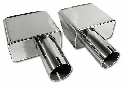 Corvette C3 Exhaust Extensions Stainless Steel 1970-1972 • $56.99