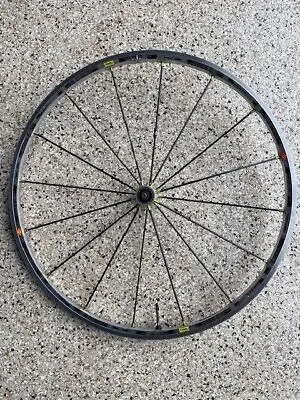 Mavic Rsys Front Wheel 700C Clincher Rim Brake  QR Silver - Clincher Or Tubeless • $129