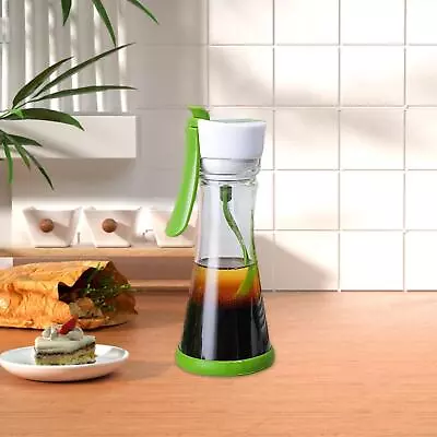 Salad Dressing Shaker Bottle Leak Proof Made Salad Dressing Manual Salad Bottle • £10.96