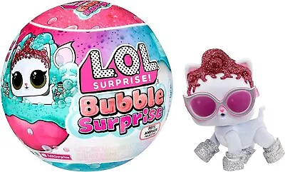 LOL Surprise Bubble Surprise Pets - RANDOM ASSORTMENT - Collectable Doll Pet  • £8.73