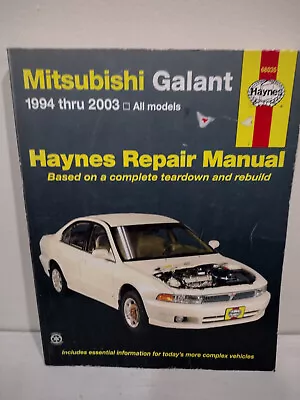 Haynes Manuals Manual: Mitsubishi Galant 1994 Thru 2003 All Models • $14.95