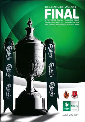 £7.99 • Buy FA VASE FINAL 2013 Spennymoor Town V Tunbridge Wells