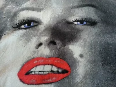 Marilyn Monroe Fleece Throw Blanket 2012 Joshua Nelson JADE 48  X 60  Backstage • $19.99