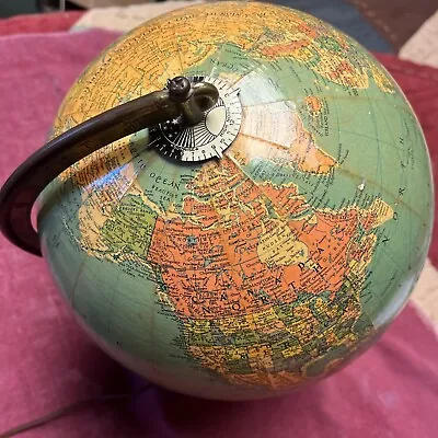 Vintage 1950/1960’ Replogle 10  Precision Globe Light  In Good Used Condition • $100