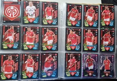 2020 Match Attax Bundesliga 18x 1. FSV Mainz 05 • £5.14