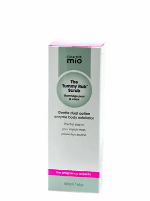 Mama Mio: The Tummy Rub Scrub 180ml NEW 6 Oz Pregnancy Belly Scrub • $23