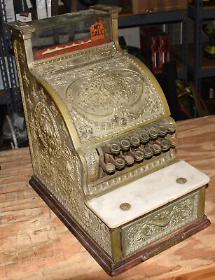 1900s Vintage National Cash Register Model 313 Antique Brass • $499.99