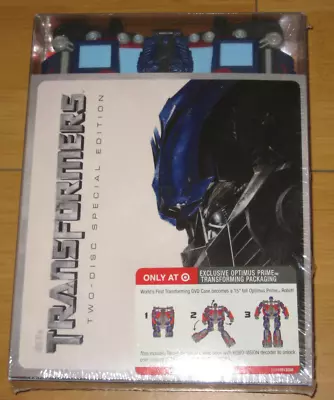 TRANSFORMERS Movie 2007 2-Disc Special Edition DVD Target Exclusive NEW! • $19.95