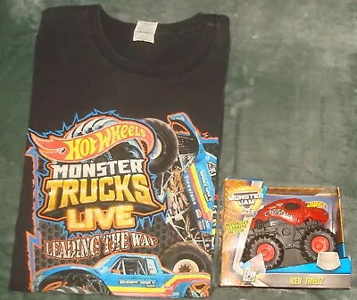 Bigfoot Hot Wheels Live T Shirt 2xl Monster Truck Jam Rev Tredz Crushstation Vtg • $39.99