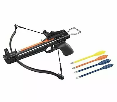 Crossbow 50 Lb. Mini Pistol Grip Gun Archery Hunting Cross Bow W/5 Arrows • $32.97