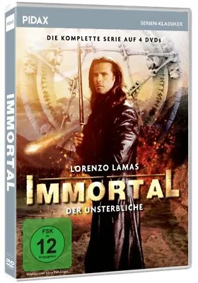 The Immortal - Lorenzo Lamas-complete TV Series 4x  DVD All 22 Episodes  PAL NEW • £20.99