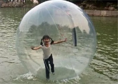 2M Water Walking Roll Ball Ball Inflatable Zorb Ball Soccer Bubble Pvc Brand Gw • £212