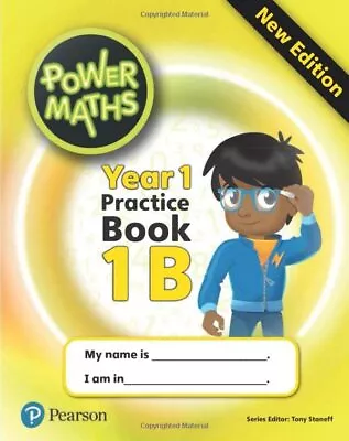 Power Maths Year 1 Pupil Practice Book 1B (Power Maths Print) • £3.45