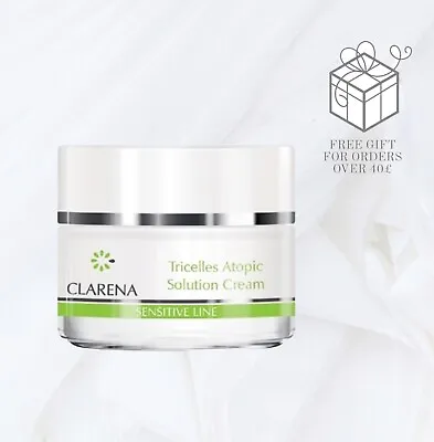 £24.99 • Buy Clarena Atopic Tricelles Solution Cream For Atopic And Mature Skin 50ml