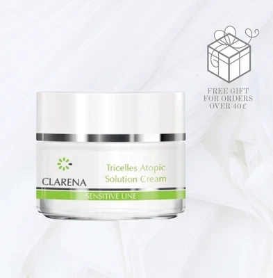 £24.99 • Buy Clarena Atopic Tricelles Solution Cream For Atopic And Mature Skin 50ml