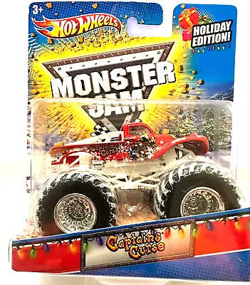 CAPTAIN'S CURSE Monster Jam HOT WHEELS 2012 WITH SNOW TIRES Rare • $22.99