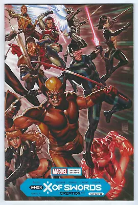 Marvel Comics X-MEN X OF SWORDS CREATION #1 First Printing Mark Brooks Variant • $3.24
